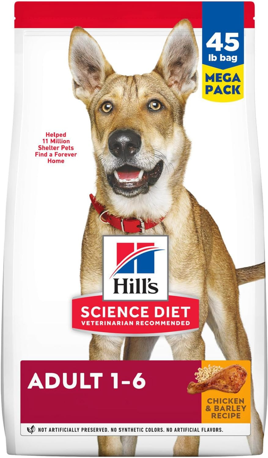 Hill'S Science Diet Adult 1-6, Adult 1-6 Premium Nutrition, Dry Dog Food