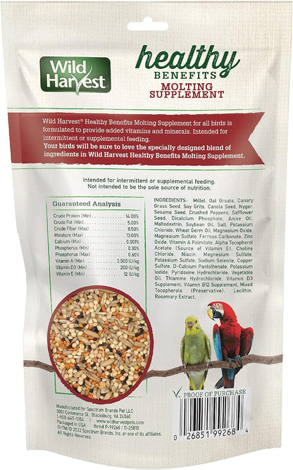 Healthy Benefits Molting Supplement, 7.5 Oz., for All Birds