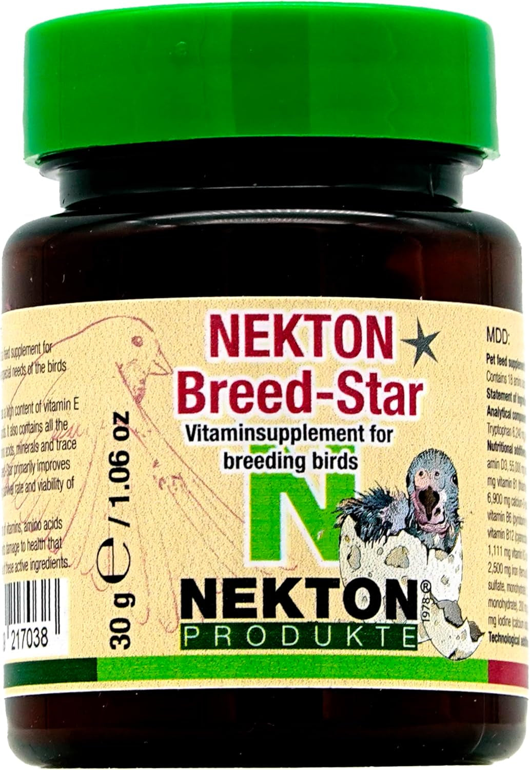 Nekton Breed-Star Breeding Supplement for Birds 