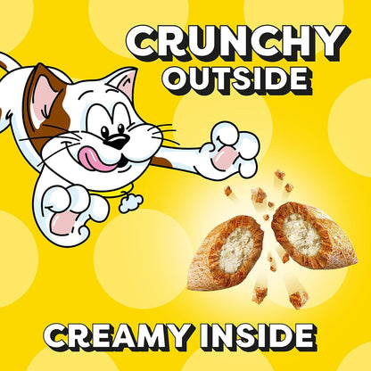 Classic Crunchy and Soft Cat Treats, SEAFOOD MEDLEY, Multiple Sizes