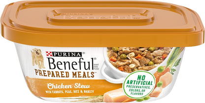 Purina  Gravy Wet Dog Food Variety Pack, Prepared Meals Stew 