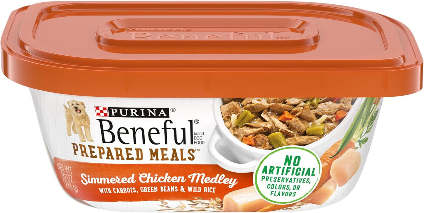 Purina  Gravy Wet Dog Food Variety Pack, Prepared Meals Stew 