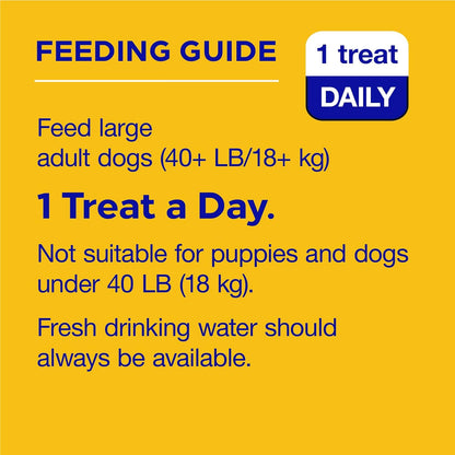 PEDIGREE DENTASTIX Large Dog Dental Care Treats Original, Beef & Fresh Variety Pack