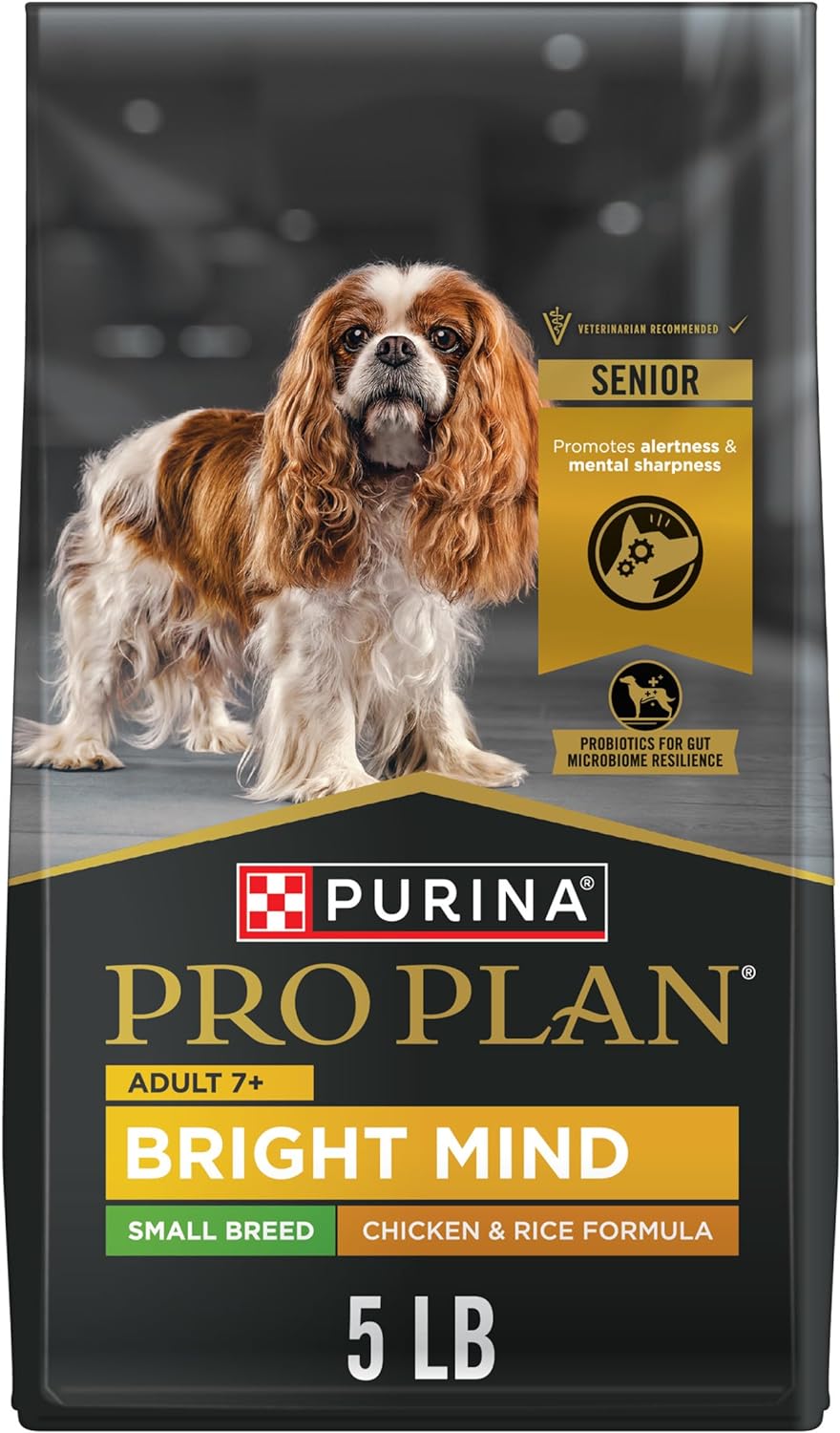 Purina Pro Plan Small Breed Dog Food with Probiotics for Dogs, Shredded Blend Chicken & Rice Formula