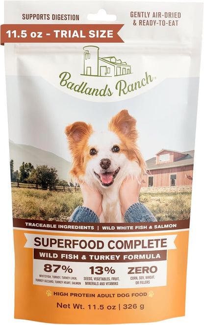 By Katherine Heigl- Superfood Complete Beef Formula Adult Dog Food, Air-Dried, High Protein, Zero Fillers, Superfood Nutrition