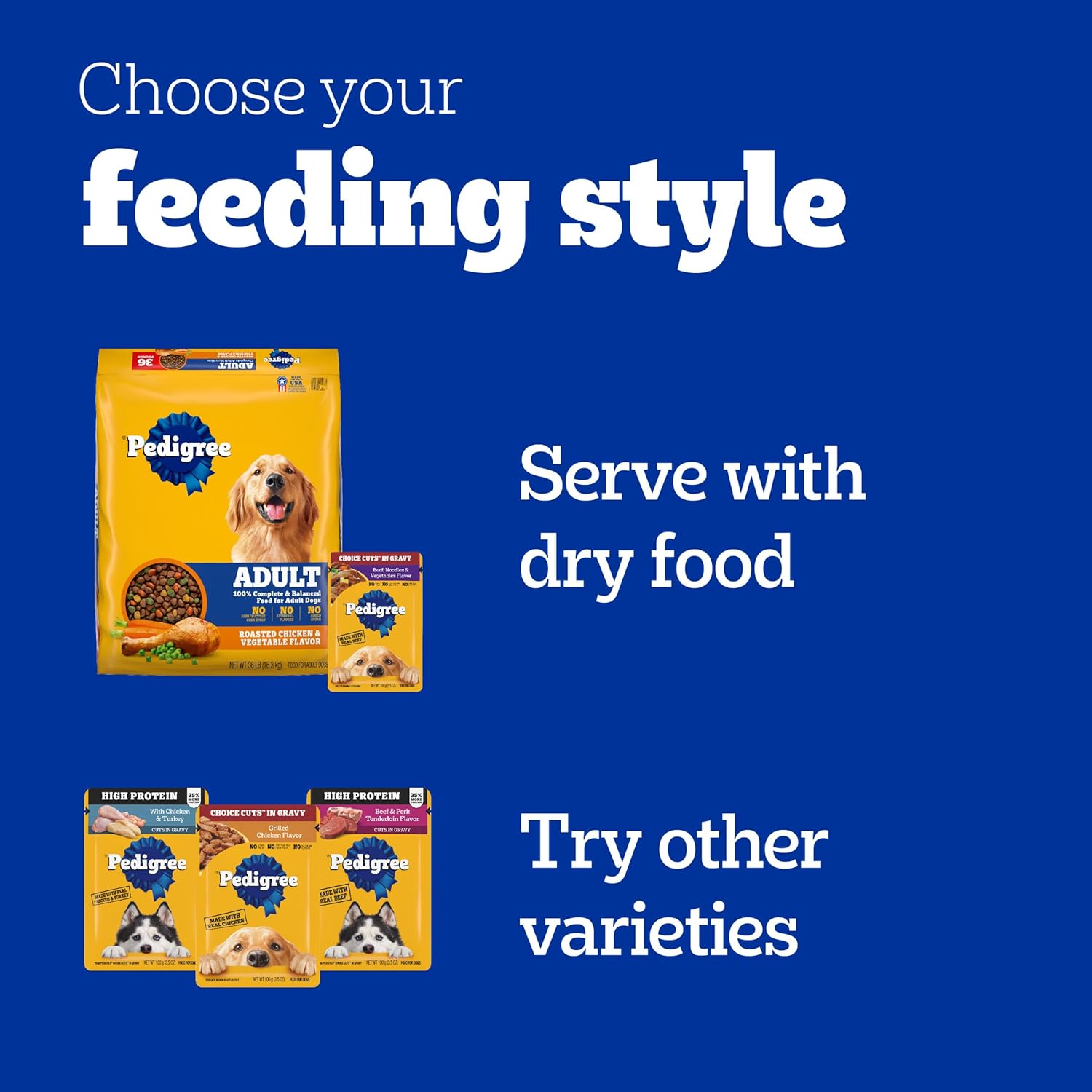 Choice CUTS in Gravy Adult Soft Wet Dog Food