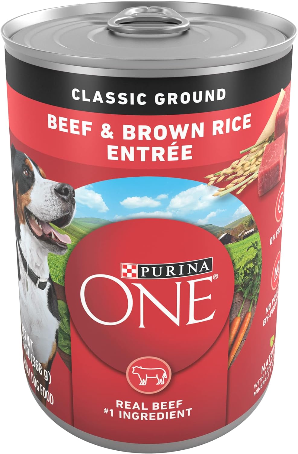 Classic Ground Chicken and Brown Rice Entree Adult Wet Dog Food