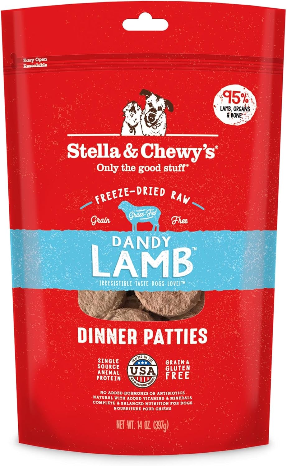 Stella & Chewy'S Freeze Dried Raw Dinner Patties – Grain Free Dog Food, Protein Rich Stella’S Super Beef Recipe