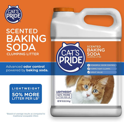 Cat'S Pride Lightweight Clumping Litter: Powerful Odor Control - Scented