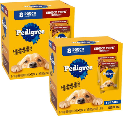 Choice CUTS in Gravy Adult Soft Wet Dog Food