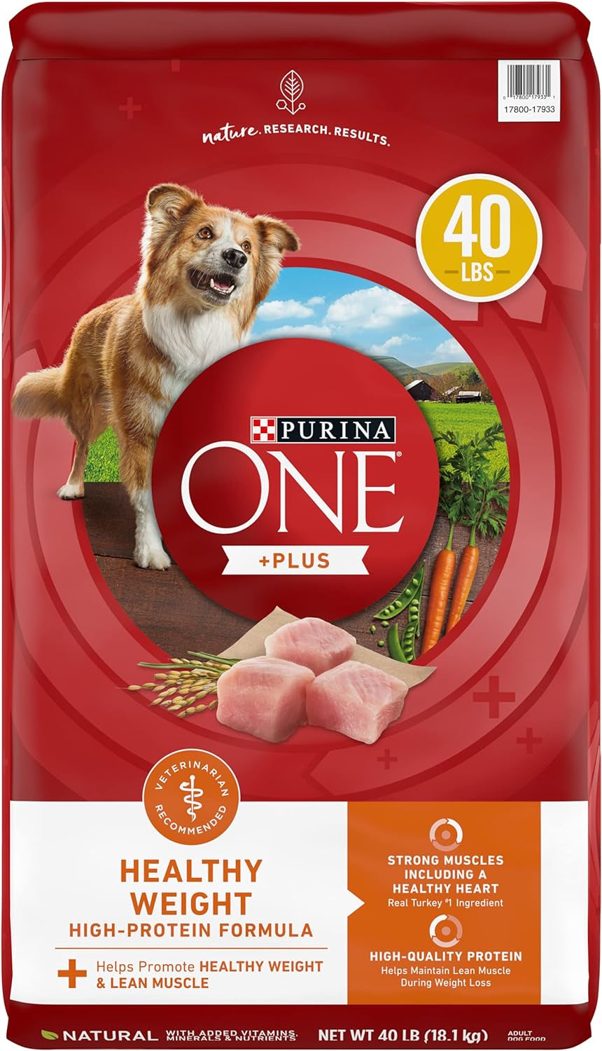 Purina ONE plus Healthy Weight High-Protein Dog Food Dry Formula