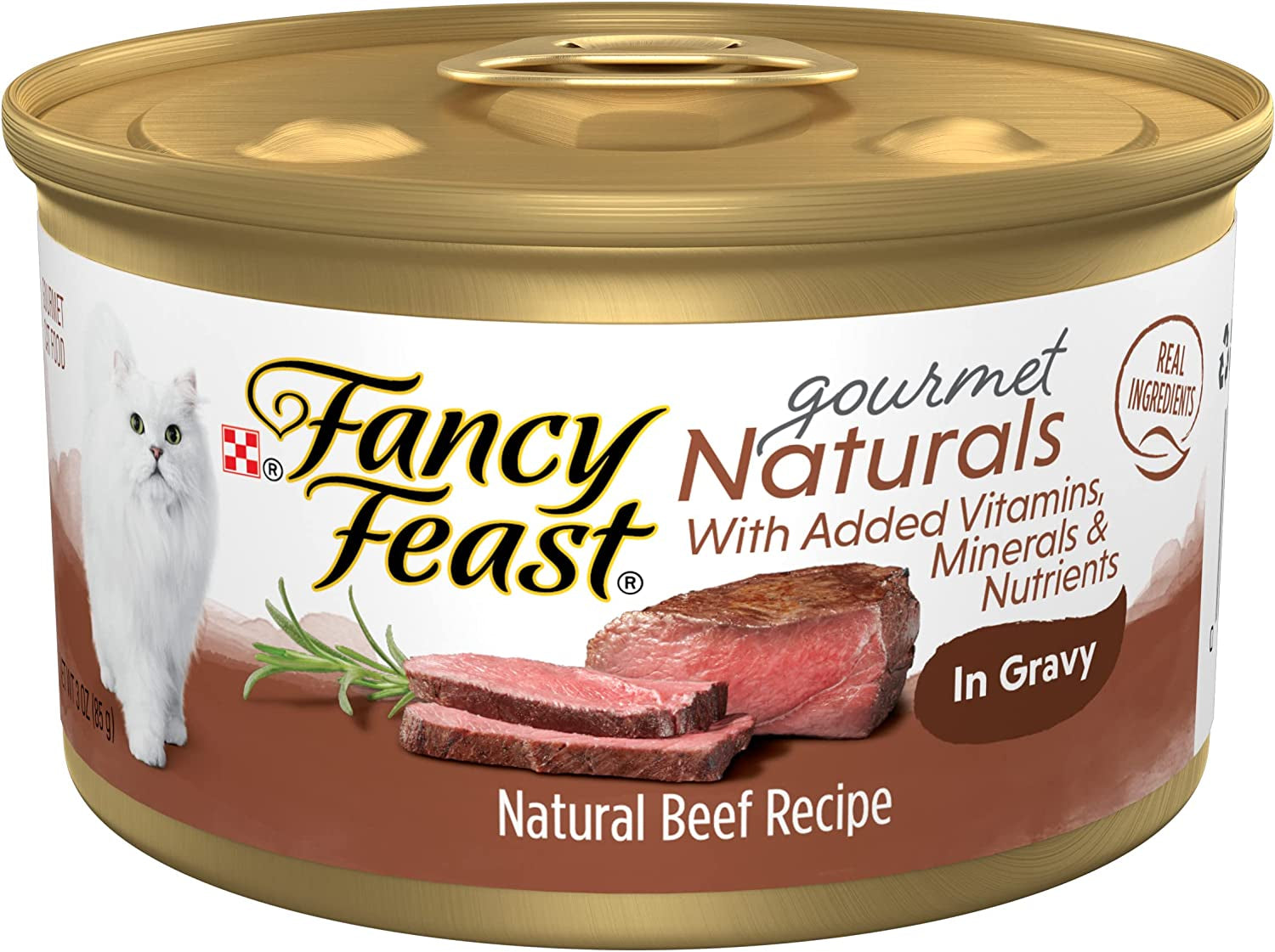 Poultry and Beef Feast Classic Pate Collection Grain Free Wet Cat Food Variety Pack - (Pack of 30) 3 Oz. Cans