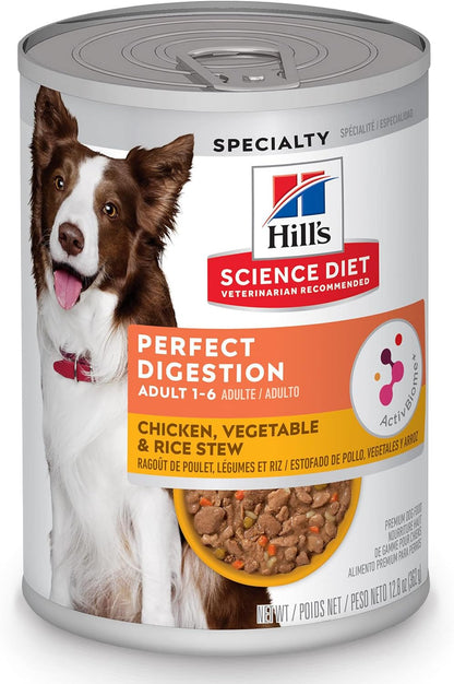 Hill'S Science Diet Perfect Digestion, Adult 1-6, Digestive Support, Wet Dog Food