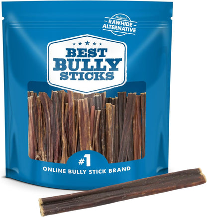 Best Bully Sticks Gullet Stick, Natural Beef Gullet Sticks for Dogs - Rawhide-Free Dog Chews - Thin, Hollow Beef Esophagus Dog Treats