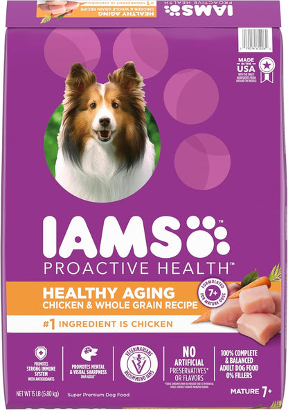 IAMS Proactive Health Healthy Aging Large Breed Adult Dry Dog Food for Mature and Senior Dogs