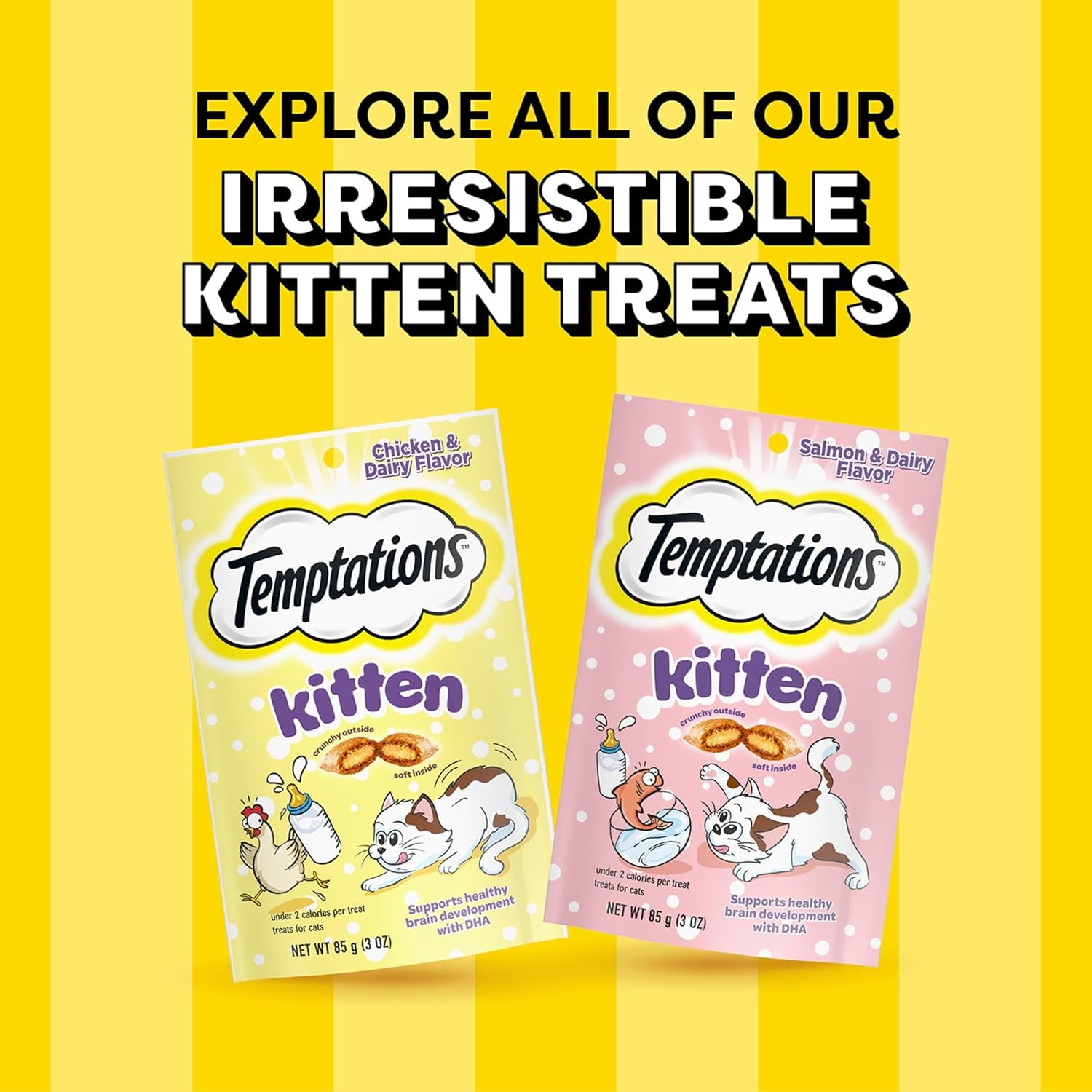 Temptations Kitten Crunchy and Soft Treats