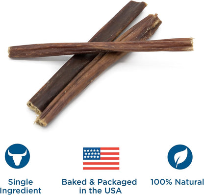 Best Bully Sticks Gullet Stick, Natural Beef Gullet Sticks for Dogs - Rawhide-Free Dog Chews - Thin, Hollow Beef Esophagus Dog Treats