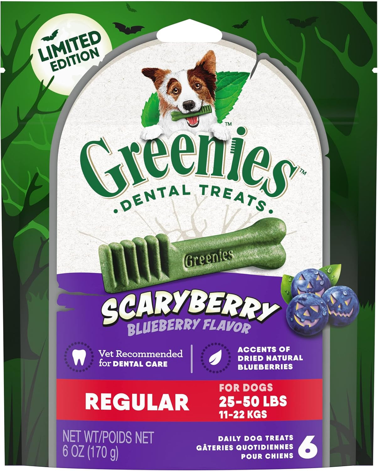 Greenies Original Petite Natural Dental Care Dog Treats