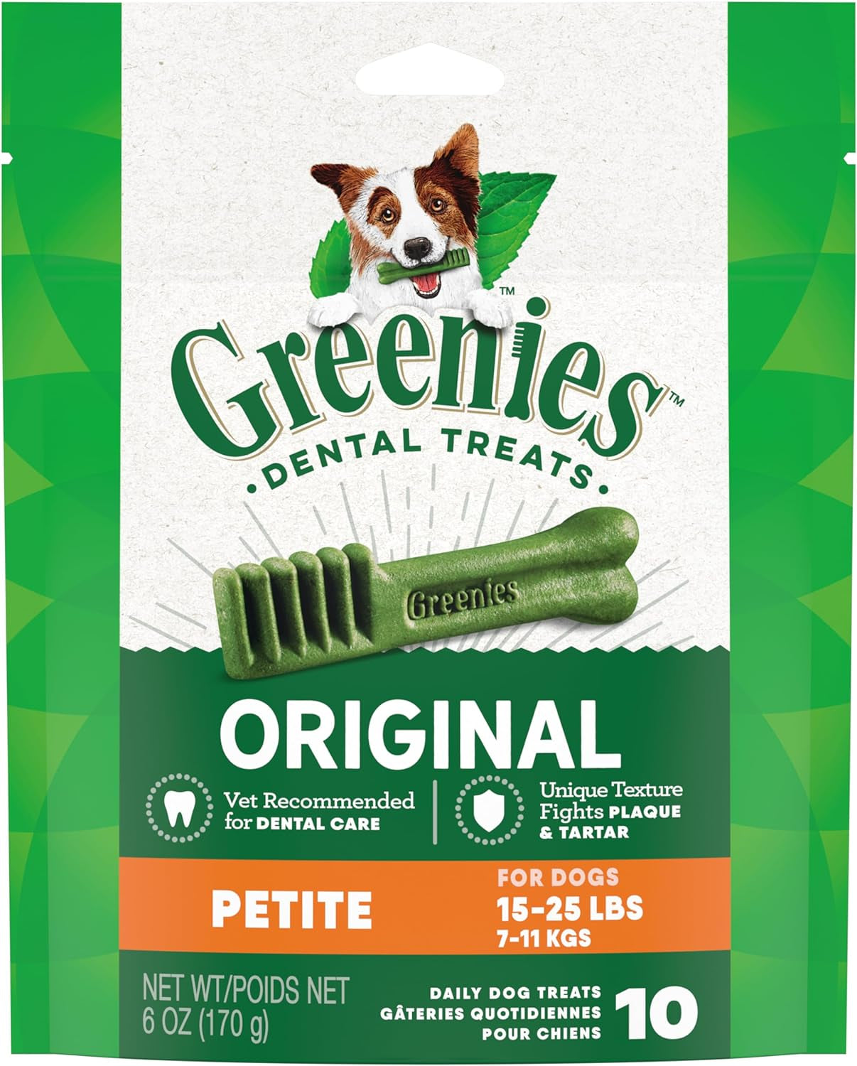 Greenies Original Petite Natural Dental Care Dog Treats