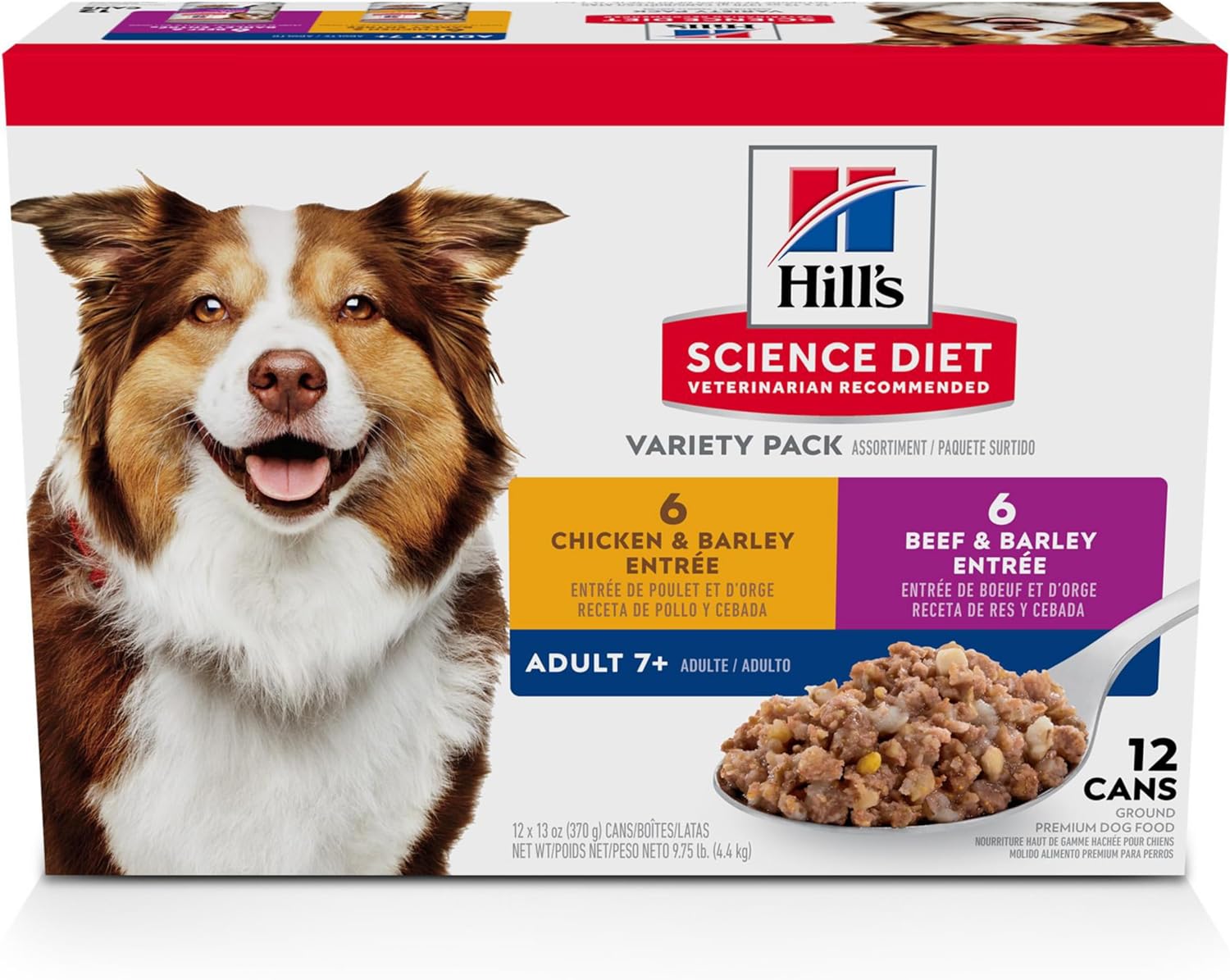 Hill'S Science Diet Adult 7+, Senior Adult 7+ Premium Nutrition, Wet Dog Food