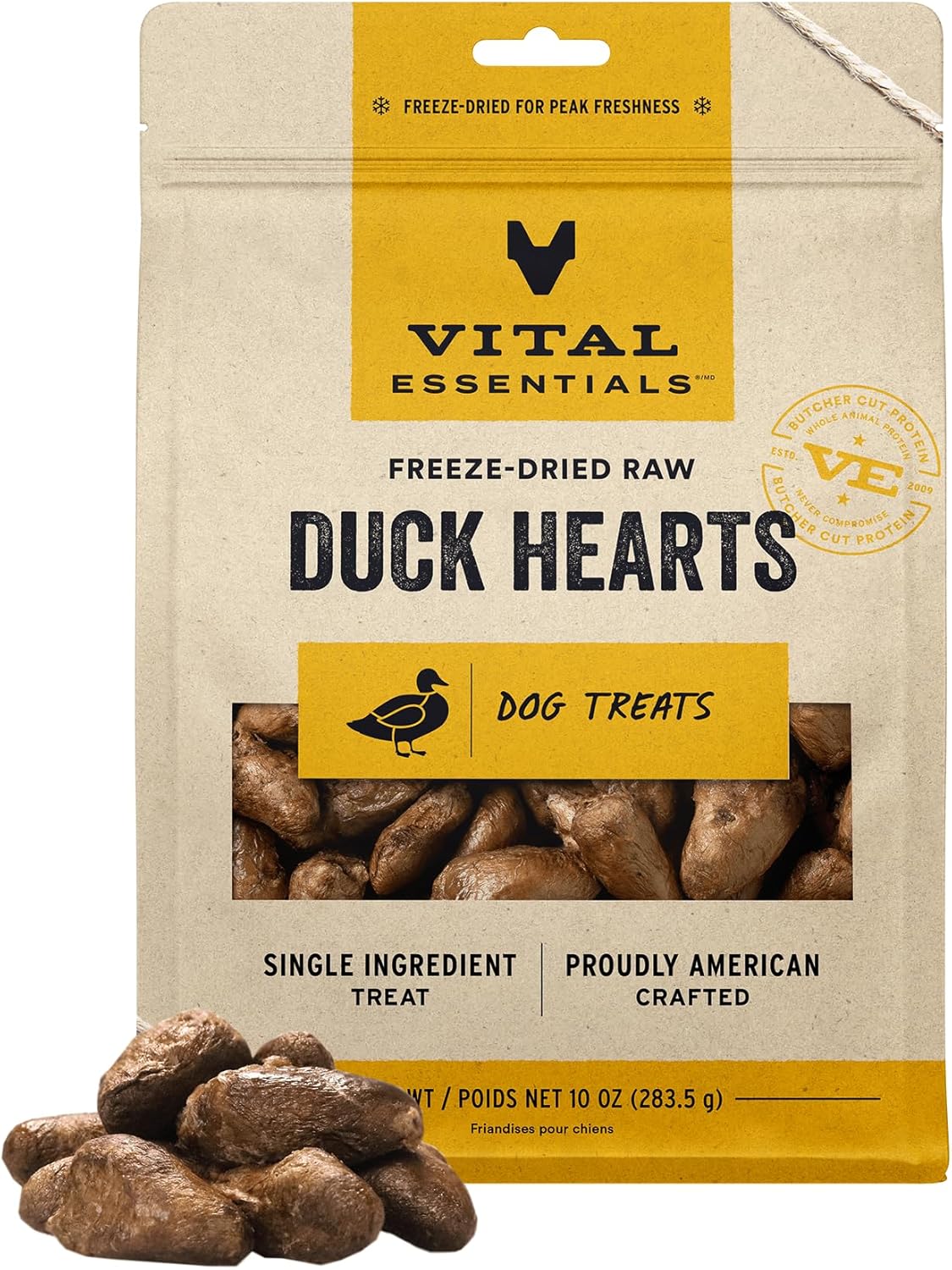 Vital Essentials Freeze Dried Raw Single Ingredient Dog Treats, Beef Liver