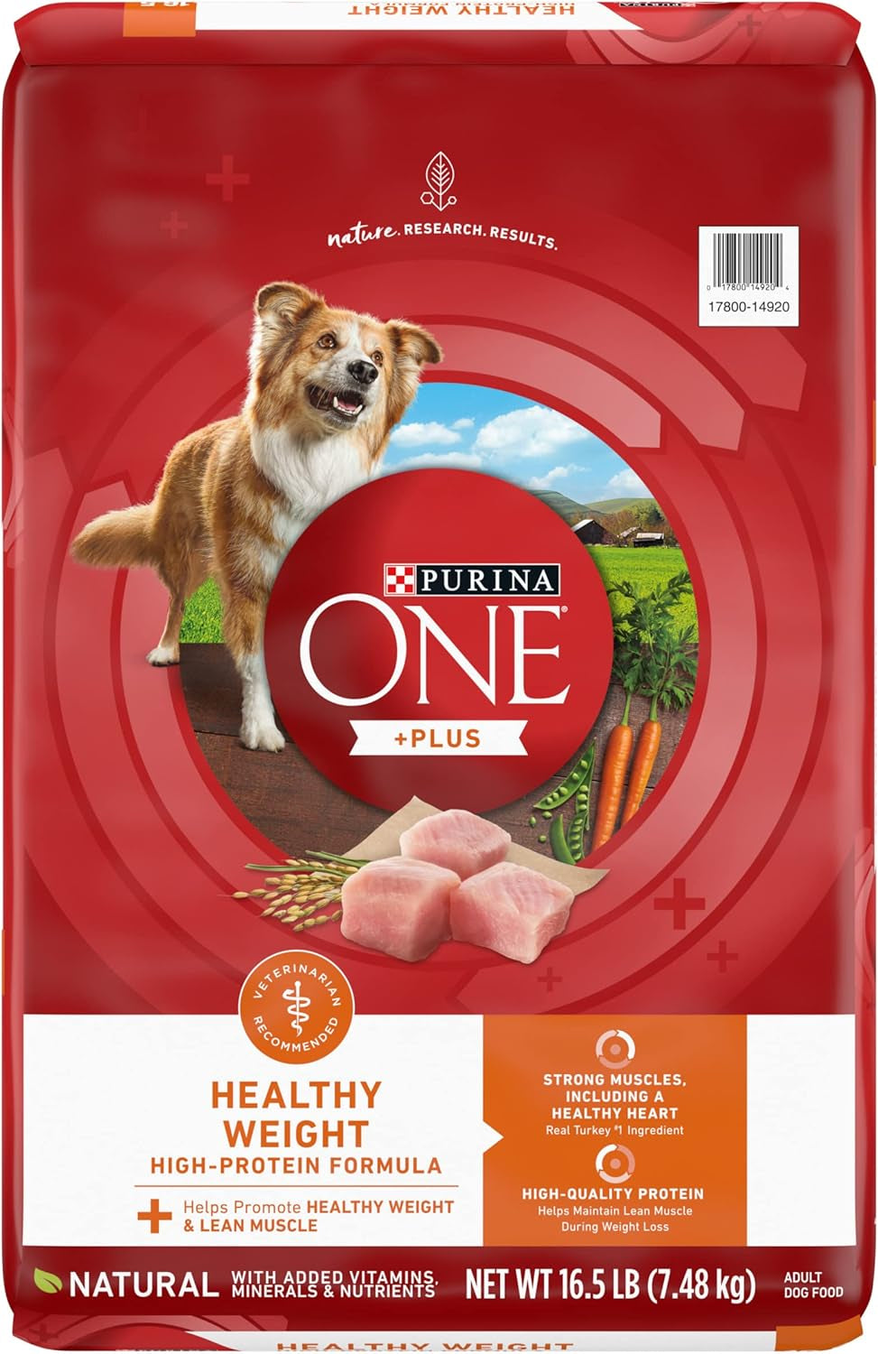 Purina ONE plus Healthy Weight High - Protein Dog Food Dry Formula