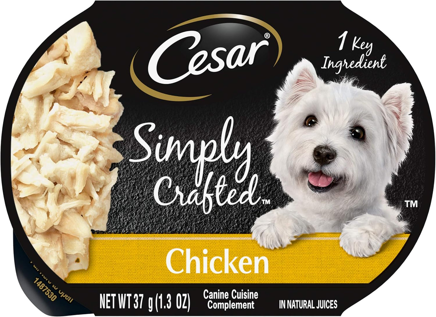 Simply Crafted Adult Wet Dog Food Meal Topper, Chicken, Carrots, Barley & Spinach