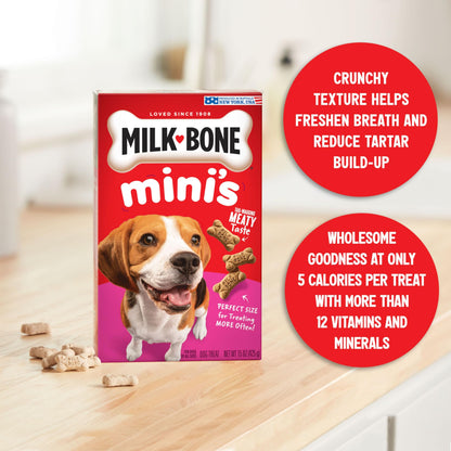 Milk-Bone Original Dog Treats Biscuits for Medium Dogs, 10 Pound