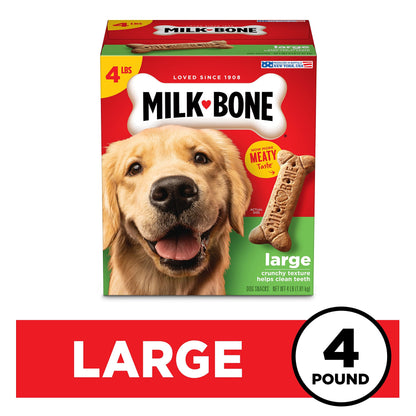 Milk-Bone Original Dog Treats Biscuits for Medium Dogs, 10 Pound
