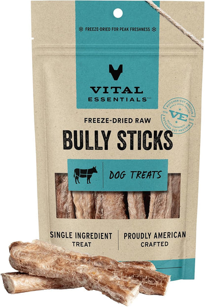 Vital Essentials Freeze Dried Raw Single Ingredient Dog Treats, Beef Liver