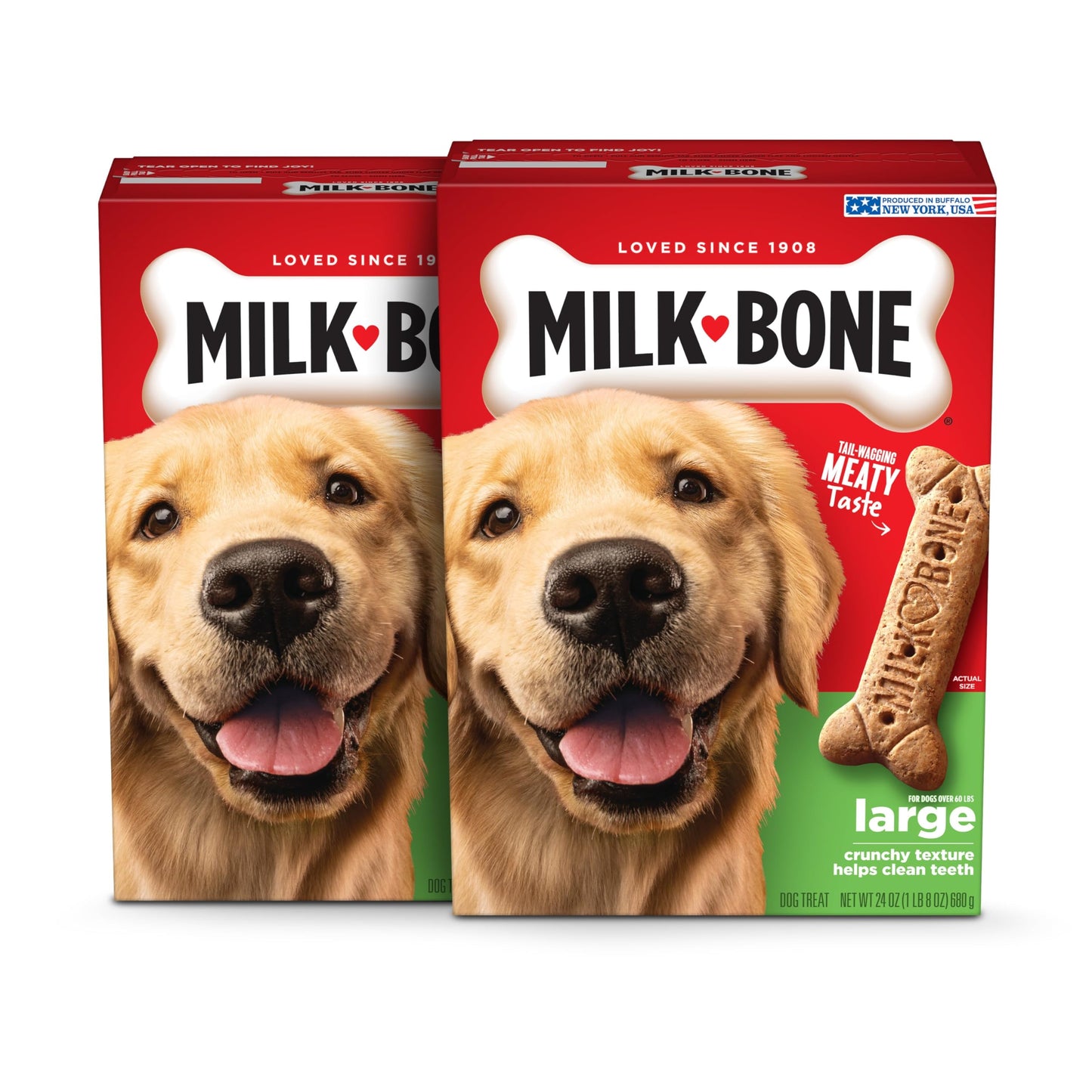 Milk-Bone Original Dog Treats Biscuits for Medium Dogs, 10 Pound