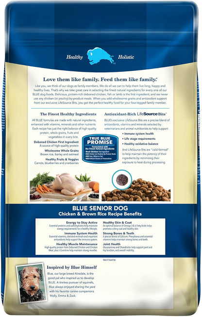 Life Protection Formula Senior Dry Dog Food, Supports Joint Health and Mobility, Made with Natural Ingredients, Chicken & Brown Rice Recipe