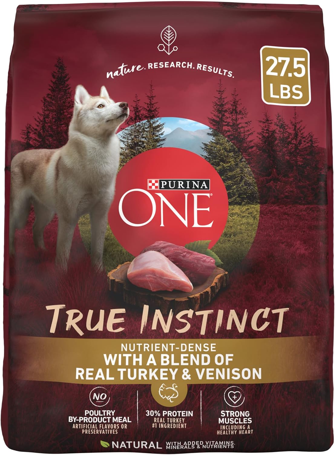 True Instinct with a Blend of Real Turkey and Venison Dry Dog Food