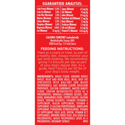 Milk-Bone Original Dog Treats Biscuits for Medium Dogs, 10 Pound