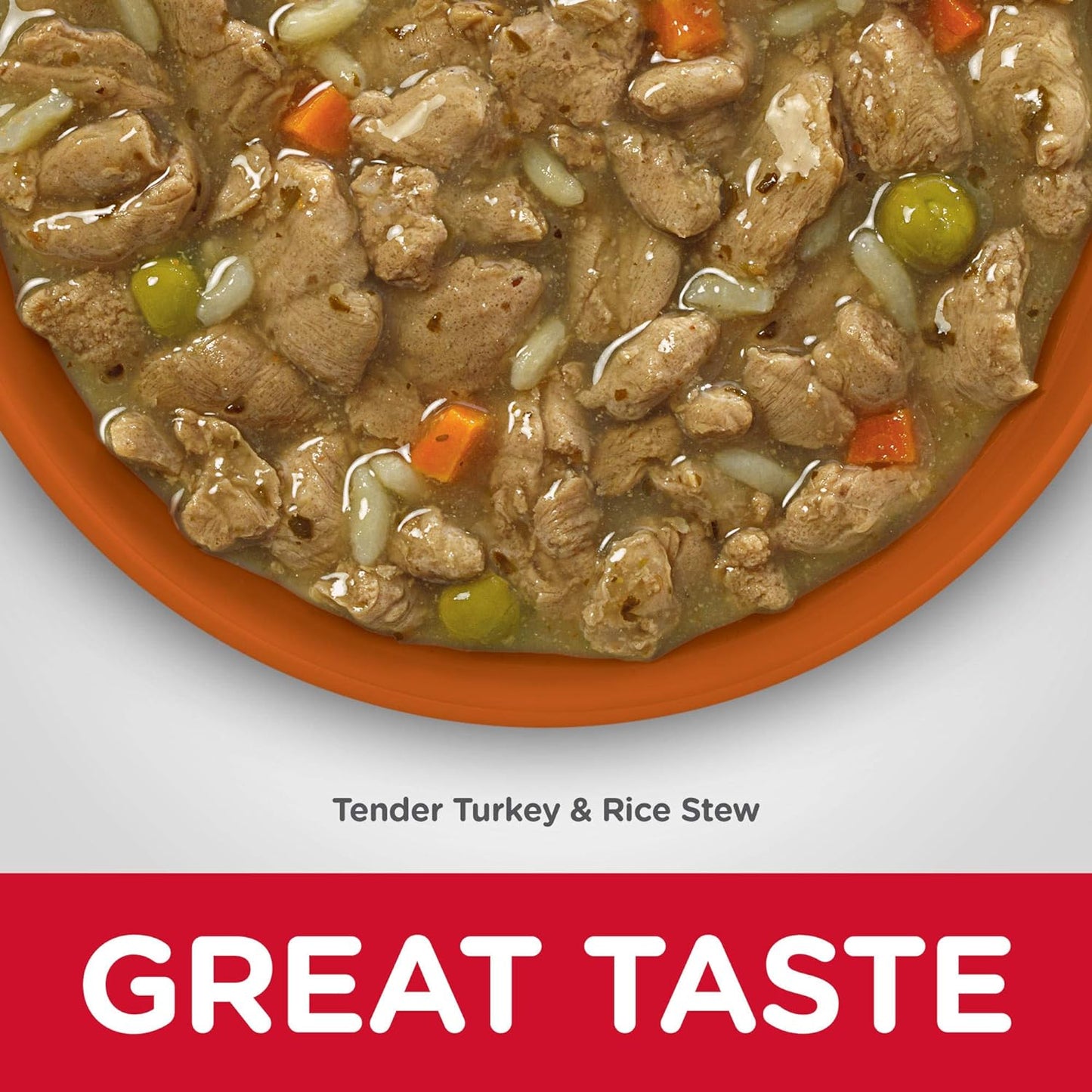 Wet Dog Food, Adult, Sensitive Stomach & Skin, Tender Turkey & Rice Stew