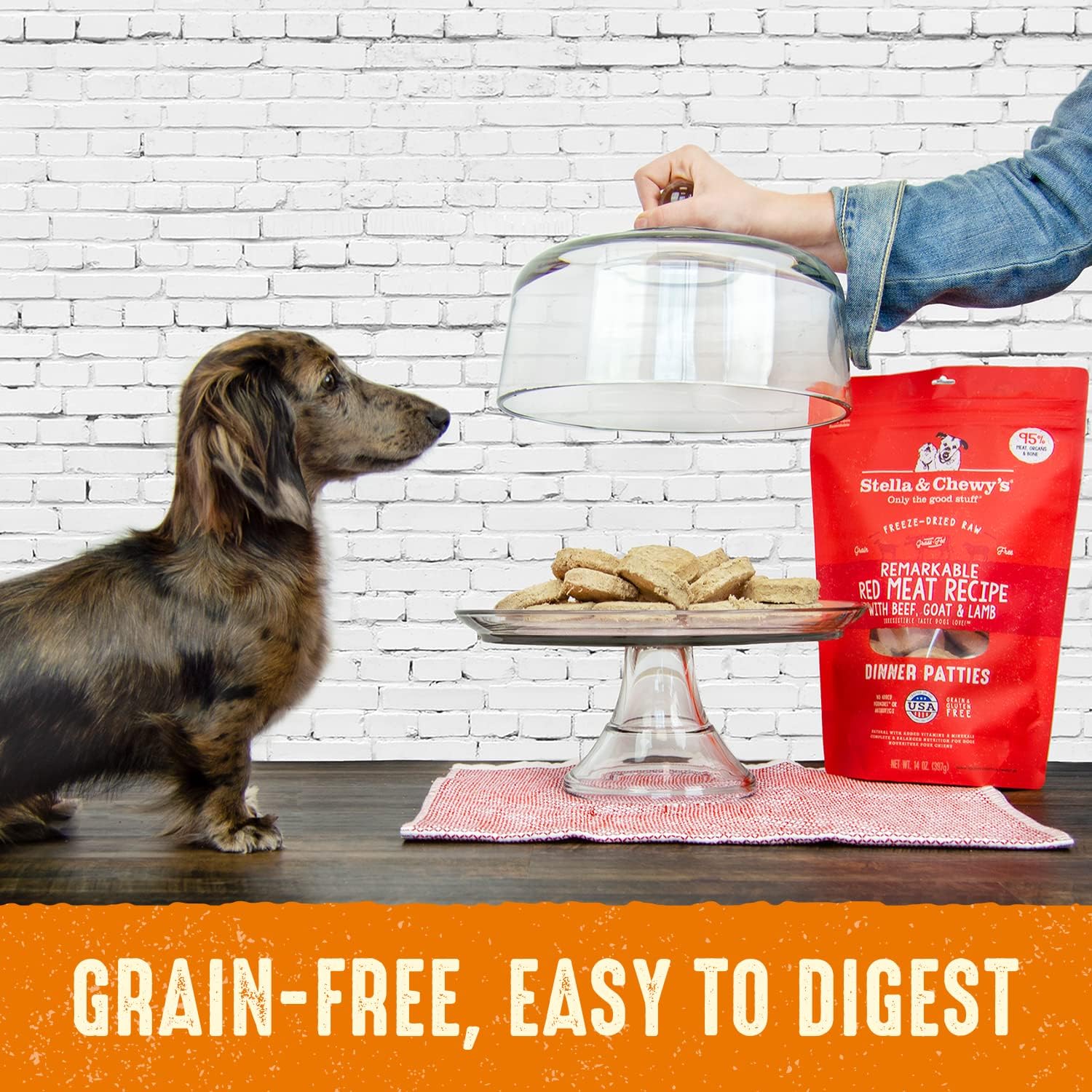 Stella & Chewy'S Freeze Dried Raw Dinner Patties – Grain Free Dog Food, Protein Rich Stella’S Super Beef Recipe