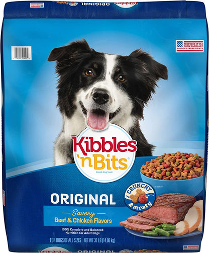 Kibbles 'N Bits Original Savory Beef & Chicken Flavors Dry Dog Food