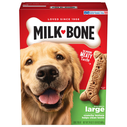 Milk-Bone Original Dog Treats Biscuits for Medium Dogs, 10 Pound