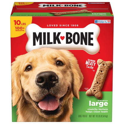 Milk-Bone Original Dog Treats Biscuits for Medium Dogs, 10 Pound