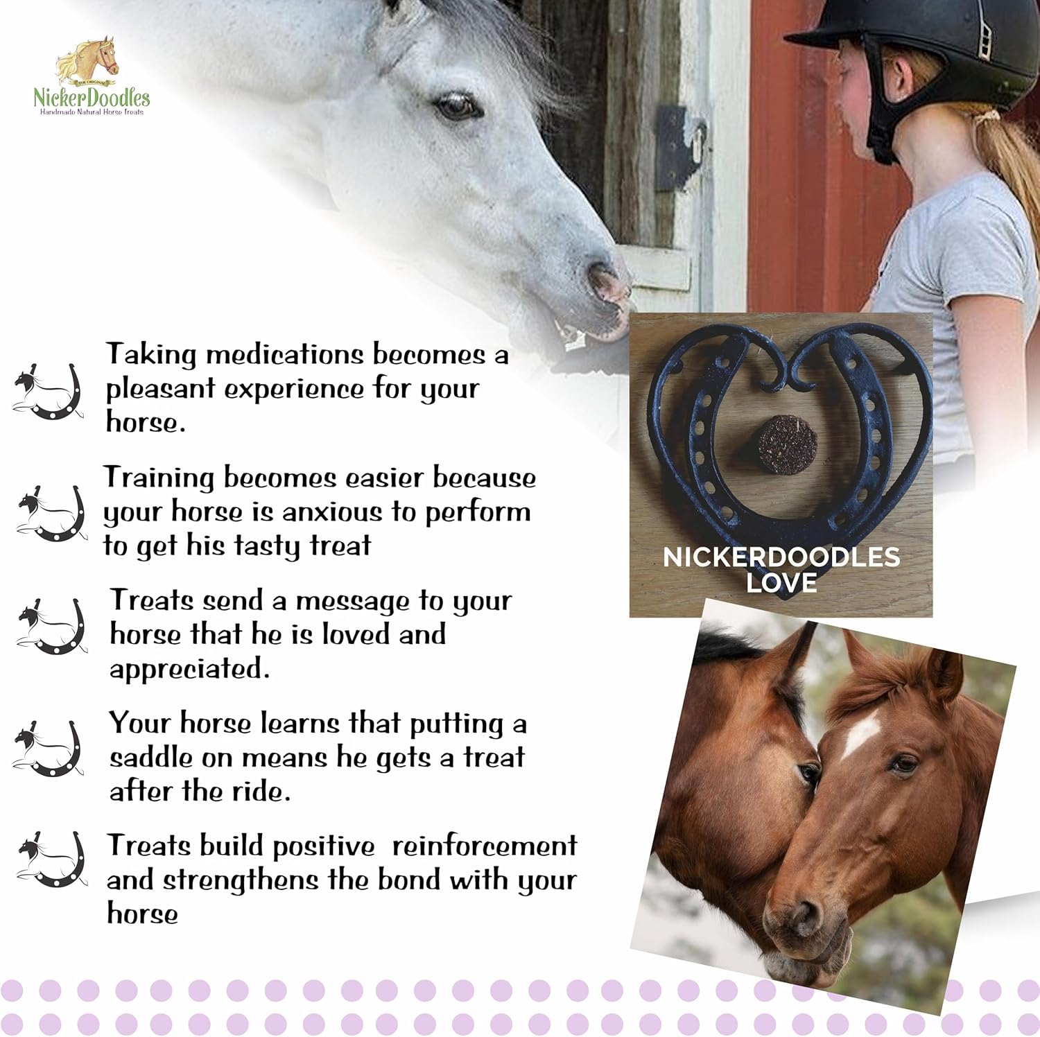 Horse Treats - 5 Lb Pail - Effortlessly Give Medications with Our Soft Baked Treats - Training Treats Are the Perfect Motivator - No Additives or Preservatives