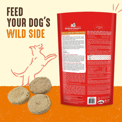 Stella & Chewy'S Freeze Dried Raw Dinner Patties – Grain Free Dog Food, Protein Rich Stella’S Super Beef Recipe