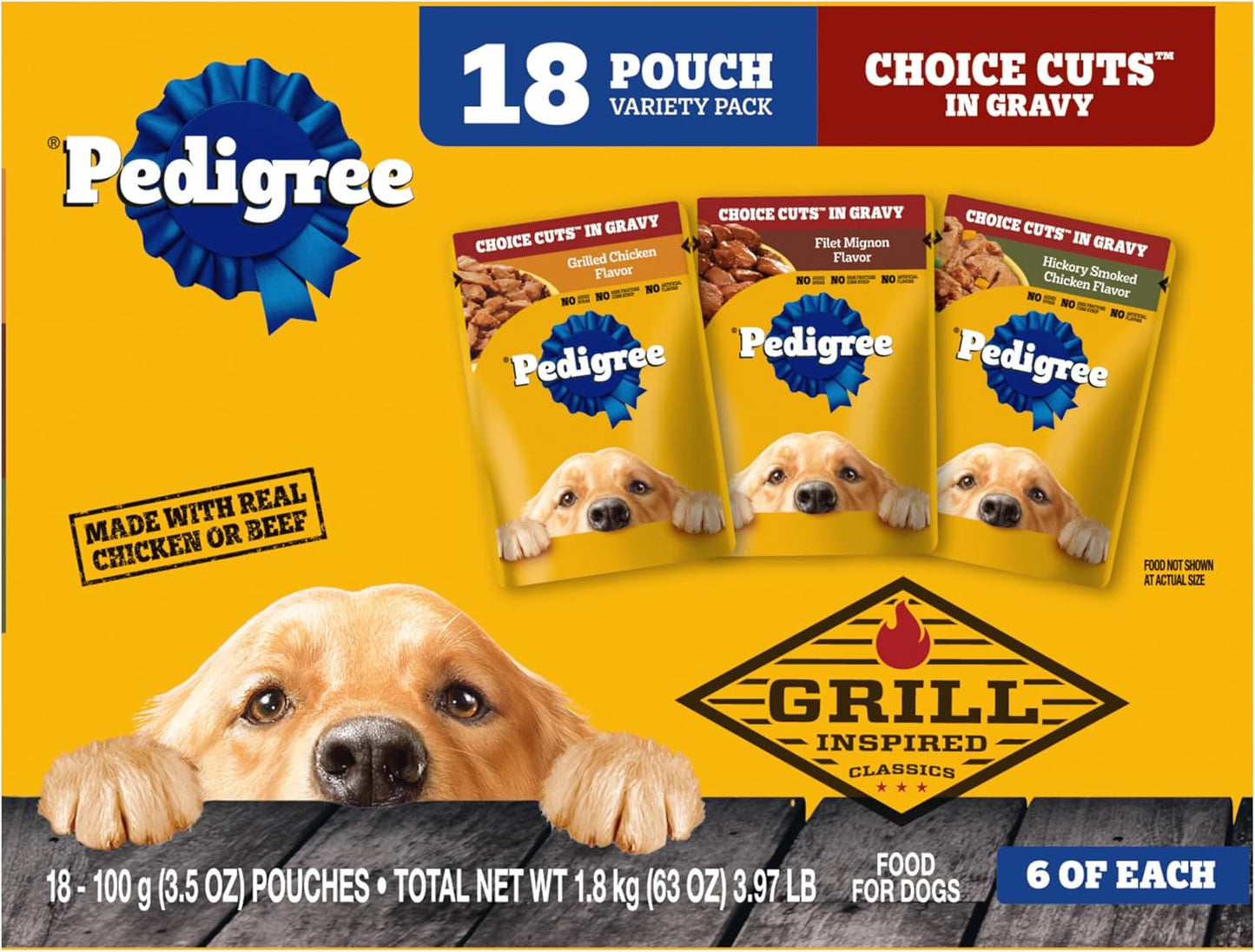 Choice CUTS in Gravy Adult Soft Wet Dog Food