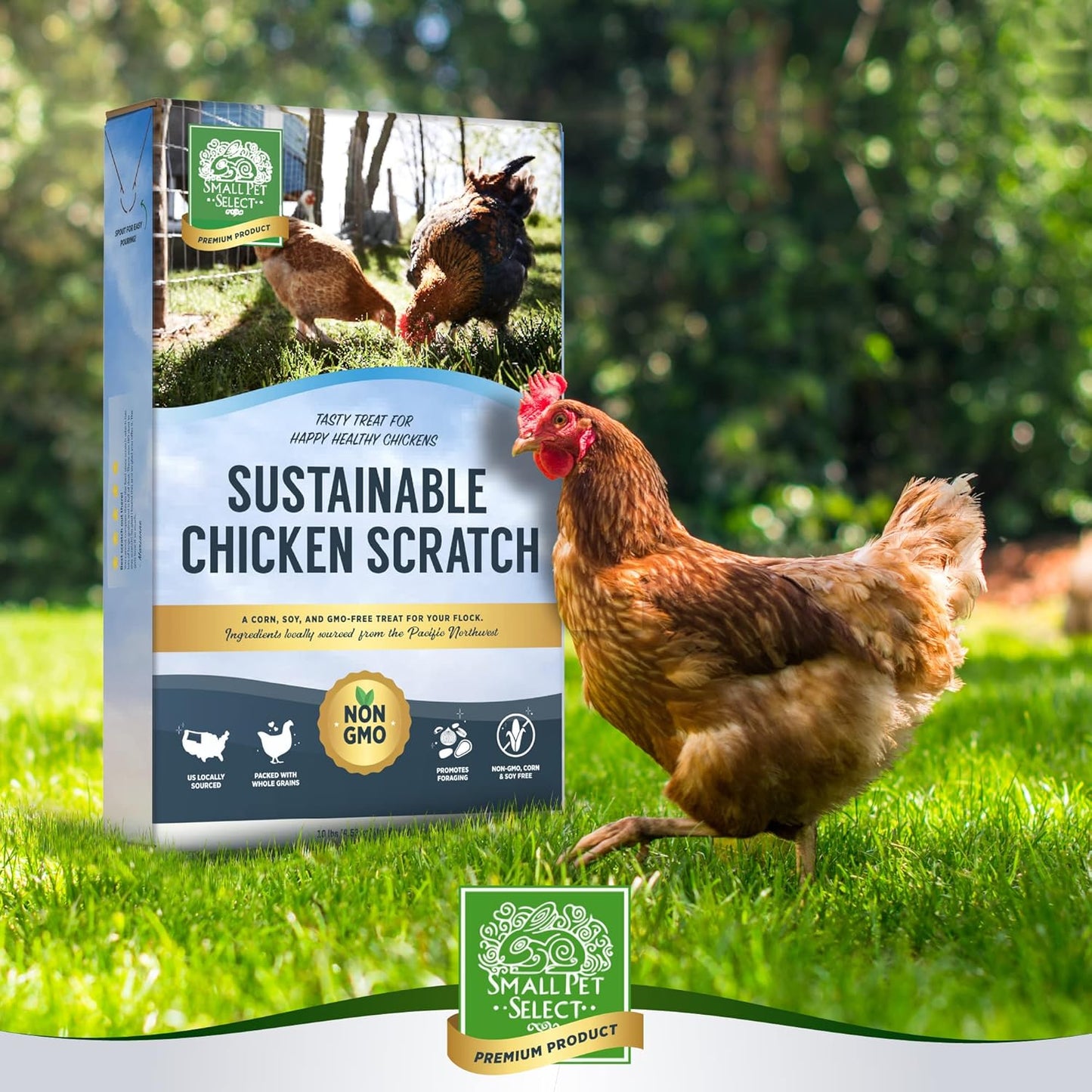 Small Pet Select Sustainable Chicken Scratch