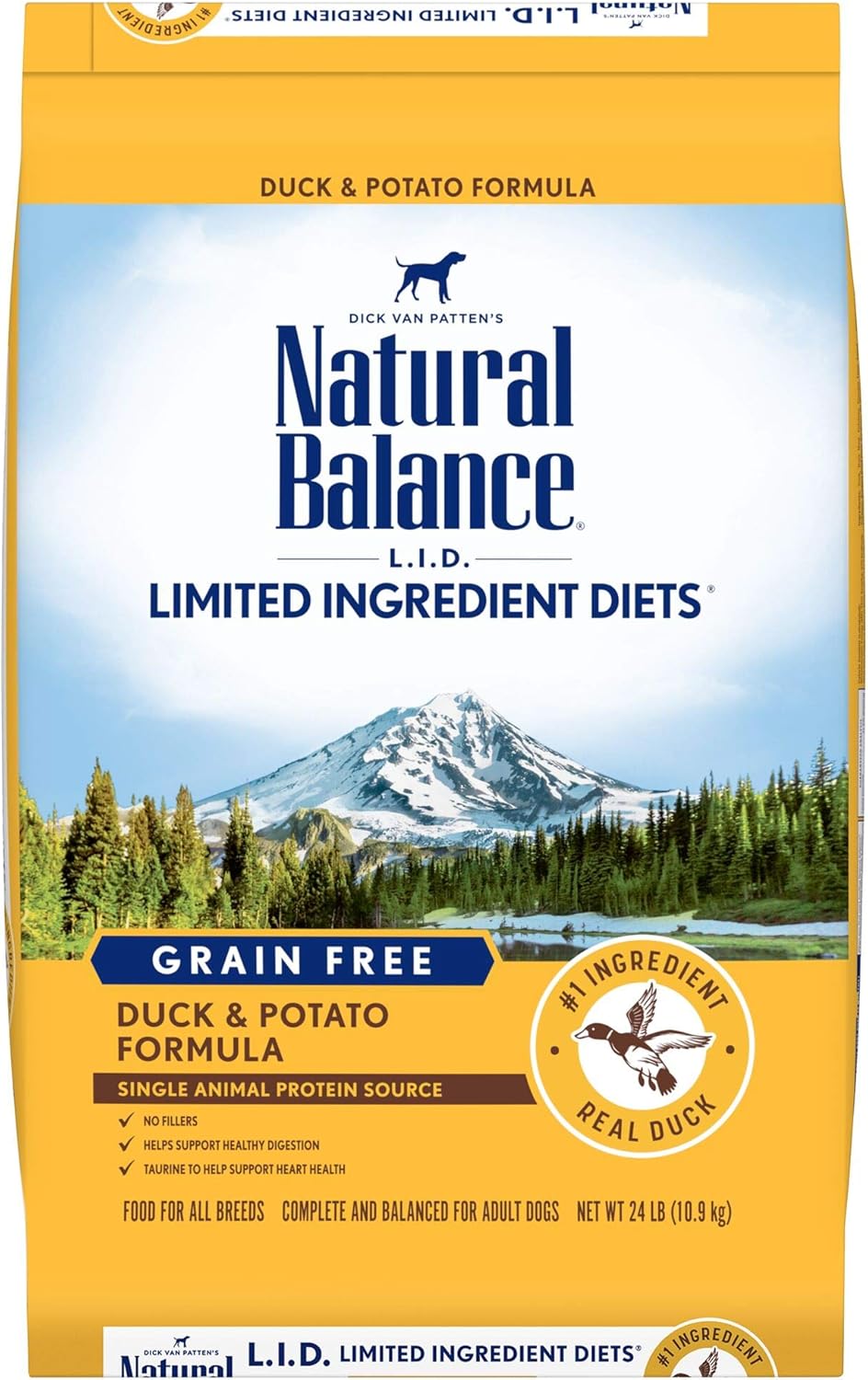 Limited Ingredient Adult Grain-Free Dry Dog Food, Salmon & Sweet Potato Recipe