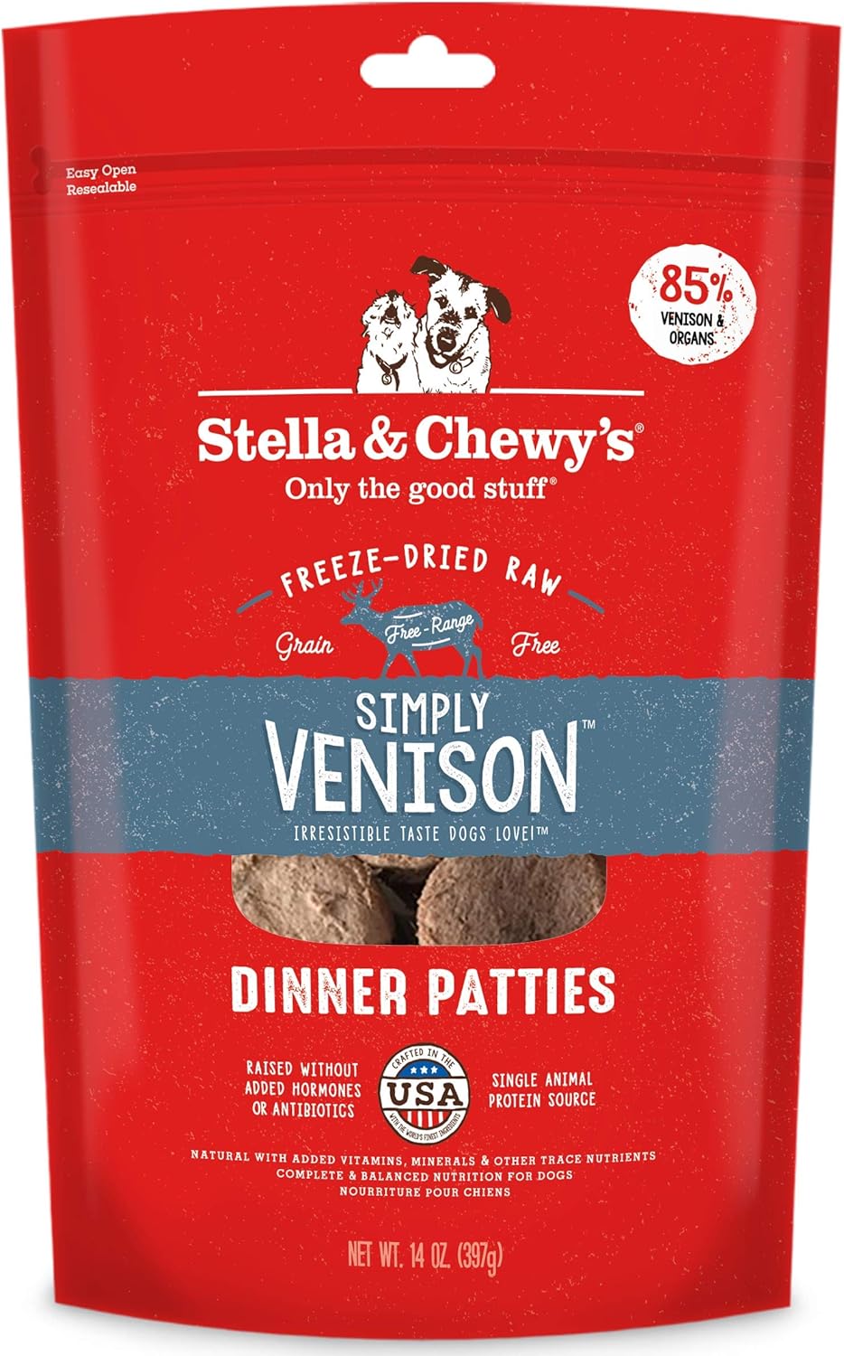 Stella & Chewy'S Freeze Dried Raw Dinner Patties – Grain Free Dog Food, Protein Rich Stella’S Super Beef Recipe