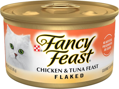 Purina Fancy Feast Wet Cat Food Flaked Trout Feast