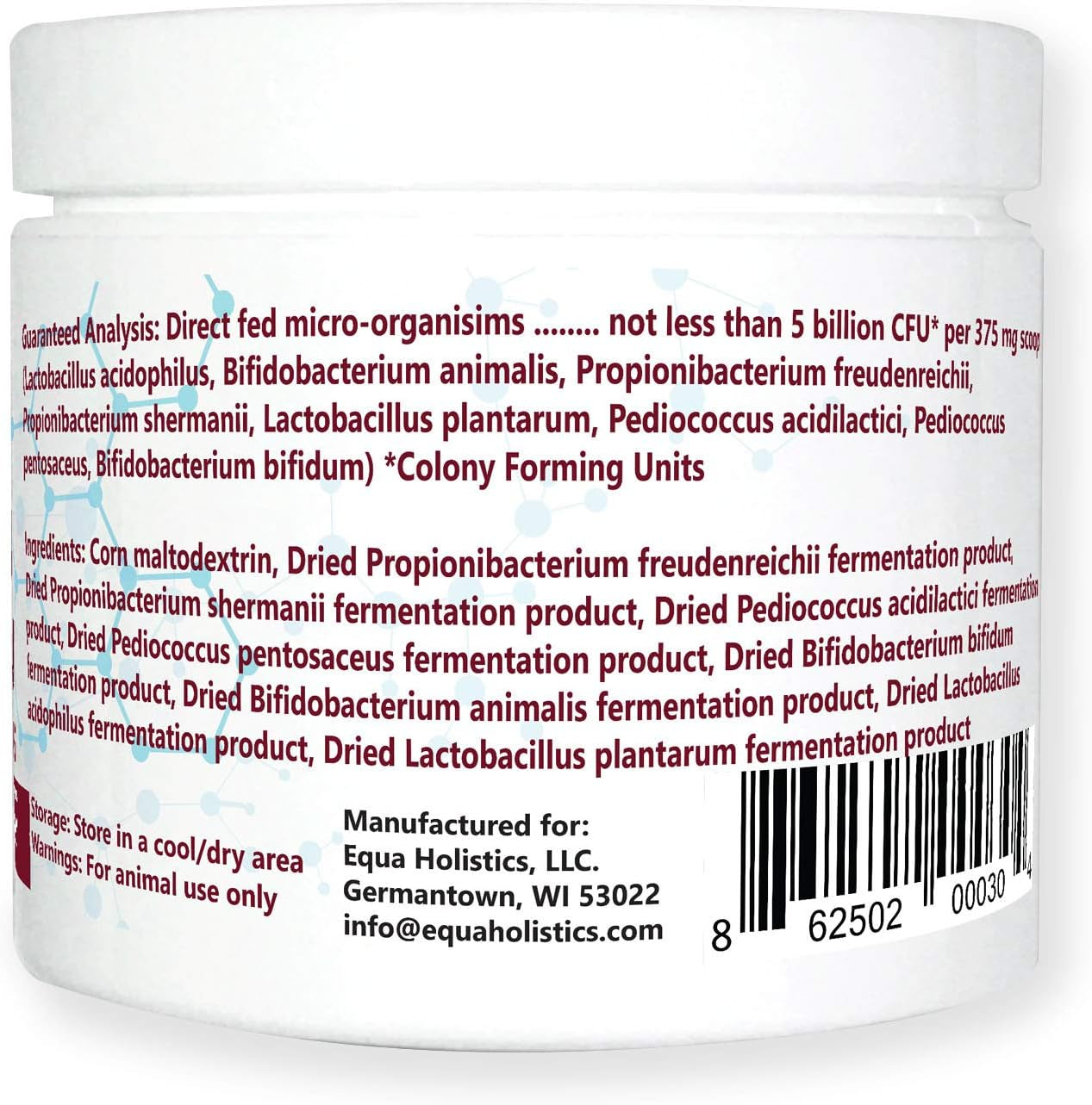 Healthygut™ Avian Probiotics Dietary Supplement for Parrots, All-Natural Digestive System Formula