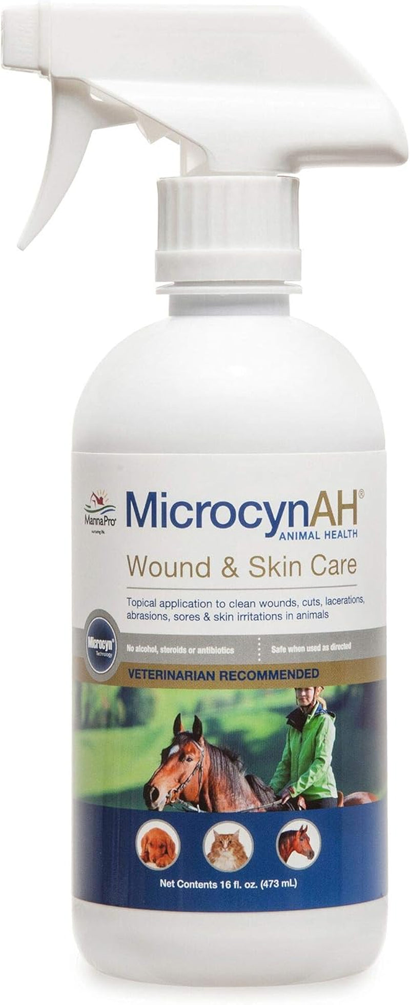 Manna Pro Microcynah Wound & Skin Care Hydrogel