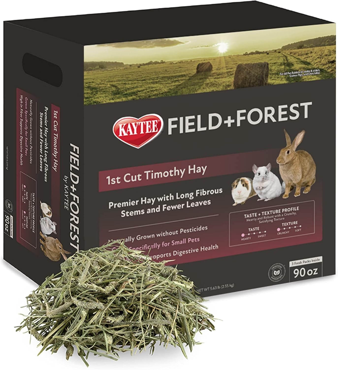 Kaytee Field+Forest Cut Timothy Hay 90 Ounces