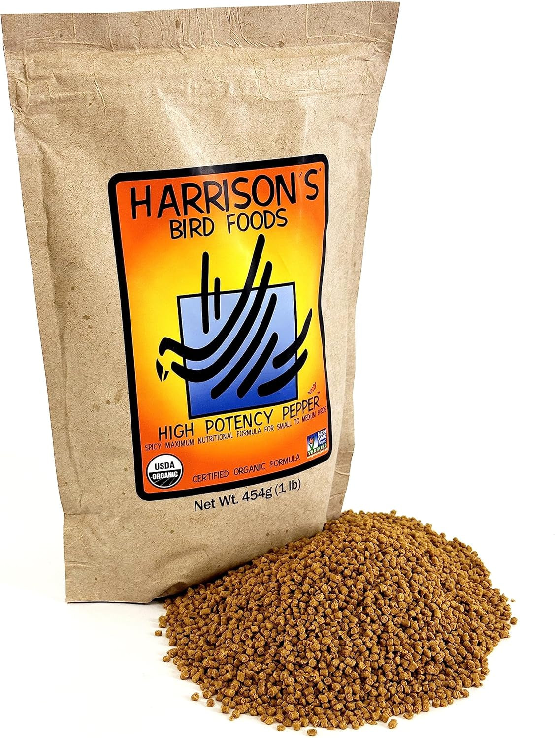 Harrison'S Bird Foods, Certified Organic Non-Gmo Bird Food